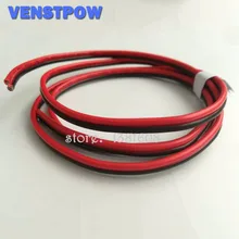 1 м/лот красные, черные 2 Шпильки 16awg LED расширение разбавленной Медный провод кабель с Провода сечением 1.0 ПВХ изоляцией Провода для автомобиля