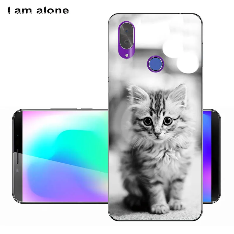 Чехлы для телефонов I am alone, для Cubot X19, 5,93 дюйма, мягкие, TPU, для мобильных телефонов, милые, модные, с мультяшным принтом, для Cubot X19, сумки - Цвет: Solf TPU HH68