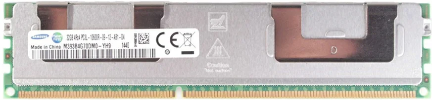 Samsung Серверная память DDR3 32 Гб 1333 МГц ECC REG регистр RDIMM PC3L-10600R ram 240pin 10600 32G