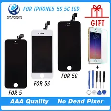 Best Quality Test AAA No Dead Pixel For iPhone 5 LCD Screen With Touch Screen 5S