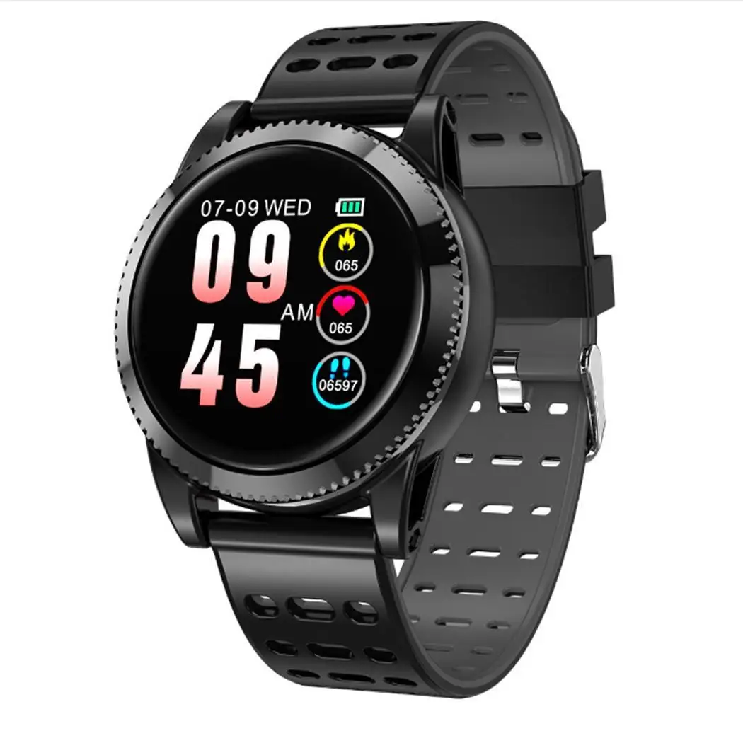

Bluetooth Sports Smart Watch Watch Band Android, IOS Heart Rate About 2hours Monitor Fitness Casual Tracker