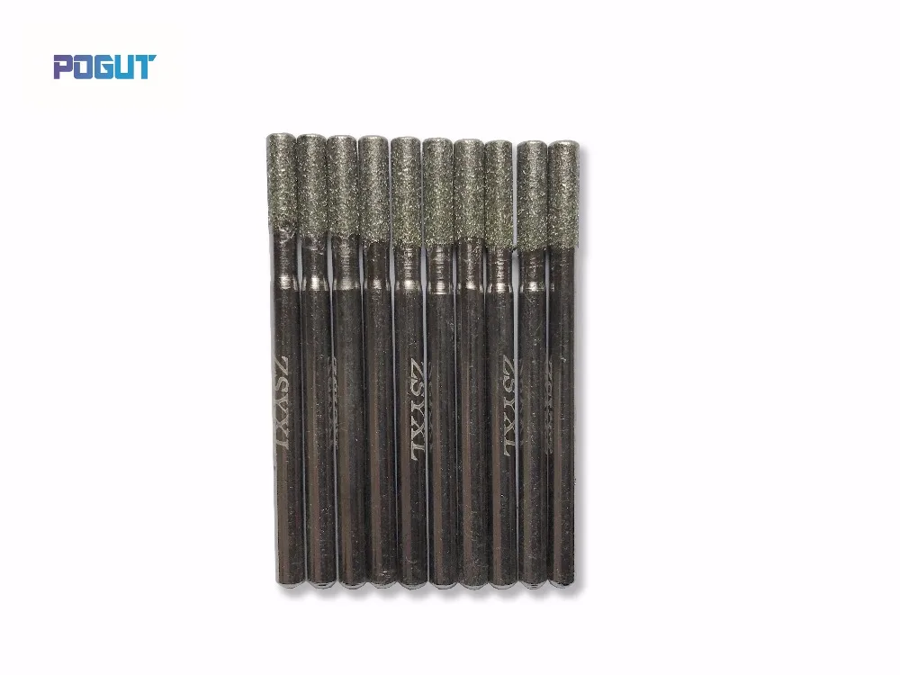 Hot Selling 10pcs/lot DIAMOND BURS Set DREMEL 3mm shank Rotary Tool Drill Bit for grinding jade, stone, marble glass Hot Selling 10pcs/lot DIAMOND BURS Set DREMEL 3mm shank Rotary Tool Drill Bit for grinding jade, stone, marble glass