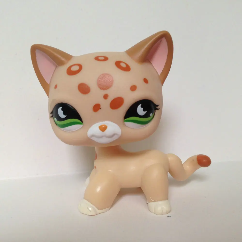

Pet Shop Animal Doll Figure For Child Short Hair Cat Collection DWA286