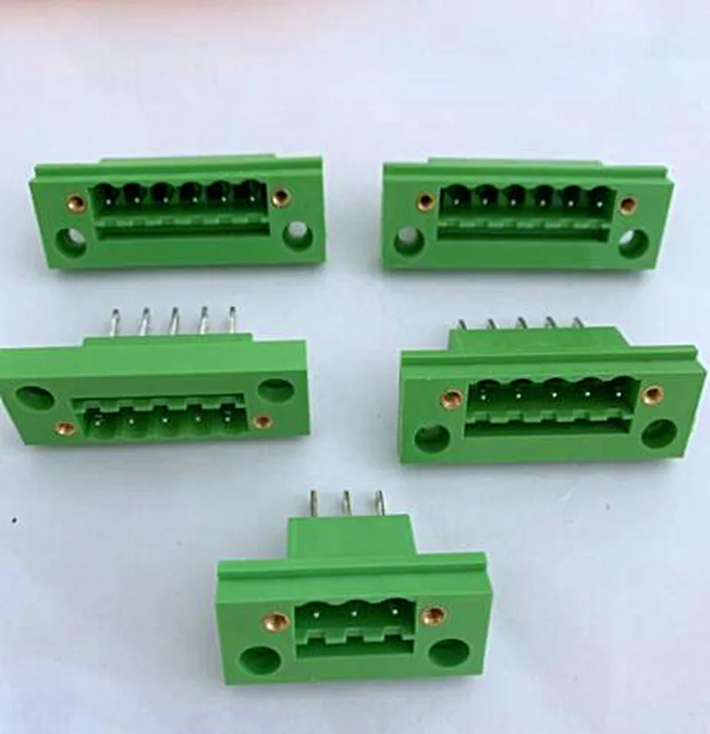 10pairs Wall terminal 2EDGWB-5.08-2P-24P, pluggable terminal pluggable block 2P3P4P5P6P7P8P10P
