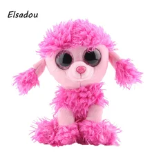Elsadou Ty Beanie Boos Stuffed Plush Animals Pink Poodle font b Toy b font Doll