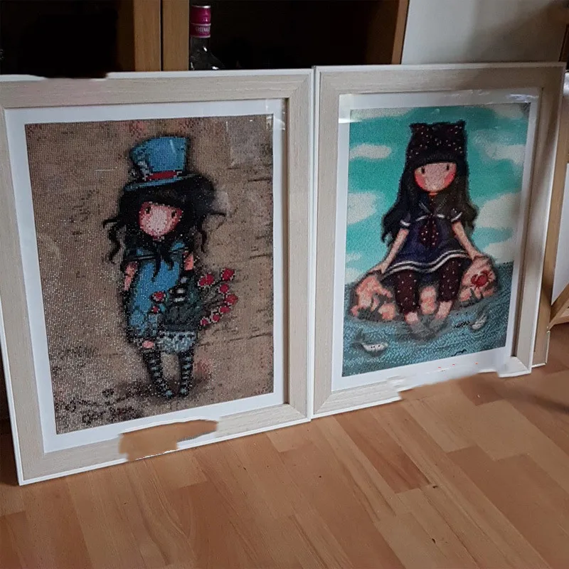 cross stitch embroiderying