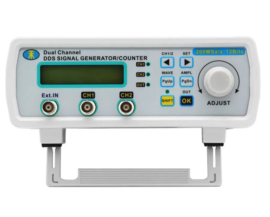 

High precision digital dual channel MHS function signal generator arbitrary waveform pulse generator TTL wave