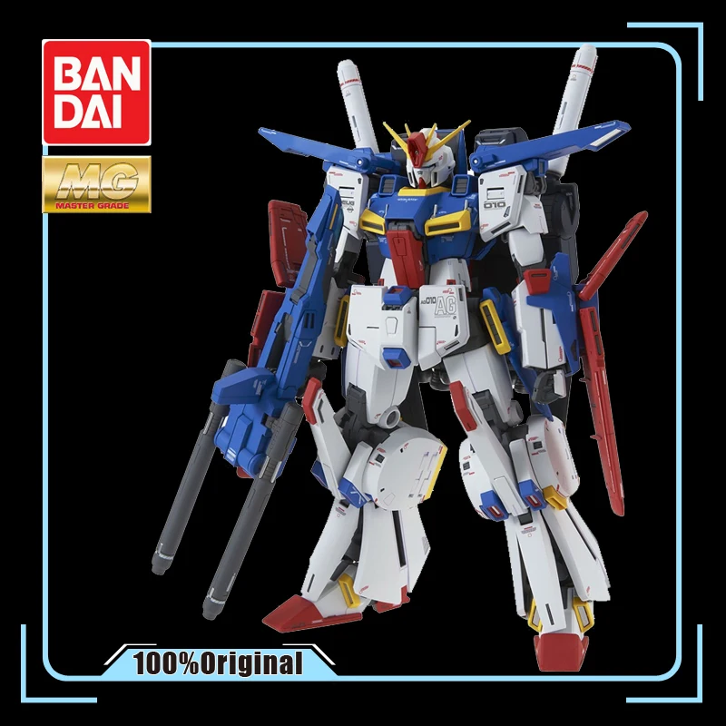 BANDAI Model MG 1/100 MSZ 010 ZZ Gundam Double Zeta экшн фигурка модификация модели|Игровые фигурки и