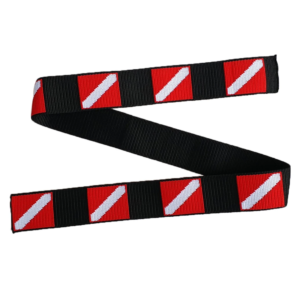 

Dive Flag Strap Scuba Snorkeling Weight Belt Webbing 5cm Dive Flag Scuba Diving Belt Craft Diving Swim Fin Keeper Holder Strap
