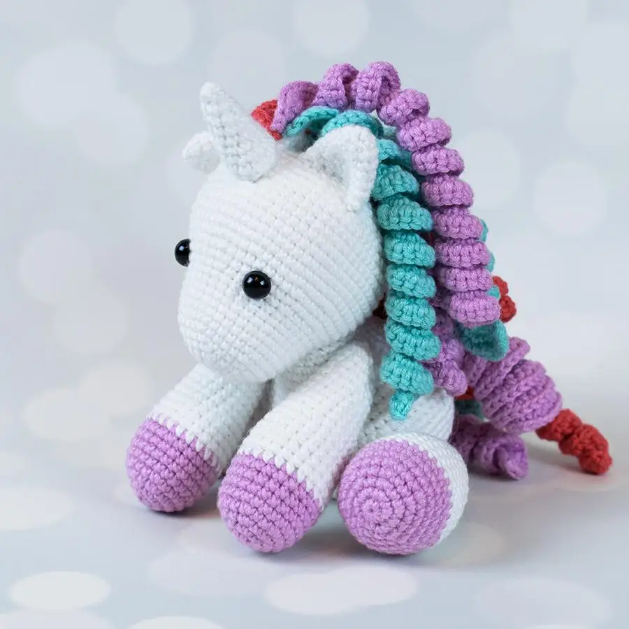 

amigurumi crochet fashion unicorn