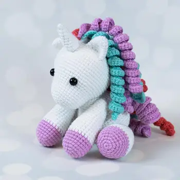 

amigurumi crochet fashion unicorn