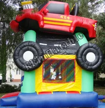 2016 hot sale inflatable car model bouncer