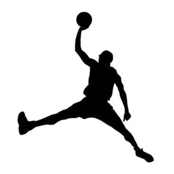 

13cm*15cm Personality Sports Play Basketball NBA Fashion Creative Car Stickers S2-0126
