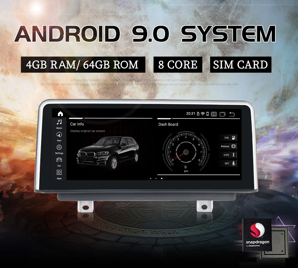 MEKEDE Qualcomm 8 core Android 9,0 автомобильный dvd-плеер мультимедийный плеер для BMW F30/F31/F34/F20/F21/F32 4G ram 64G rom wifi BT GPS