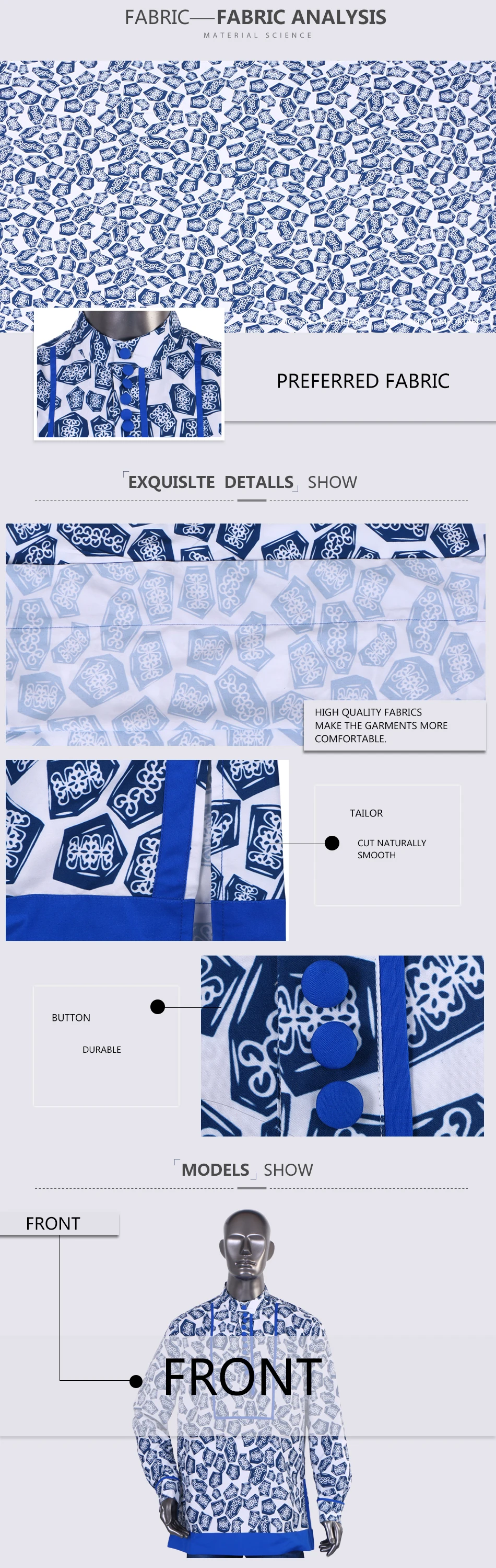 High Quality Moda Masculina