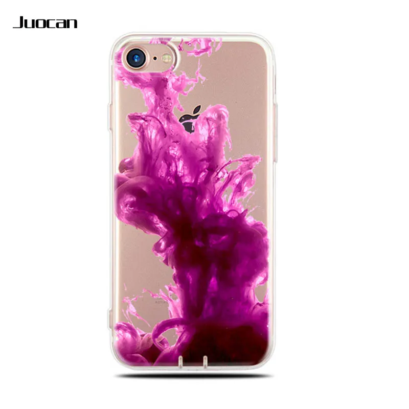 Juocan Clear Soft Tpu Cell Phone Case For Iphone 6 6p 7 7p Word