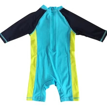 Bonverano(ТМ) Детский Слитный Солнцезащитный Пляжный Купальник Для Малышей и Детей из Высококачественного Быстросохнущего Материала с Эффективного Фактором УФ-Защиты 50