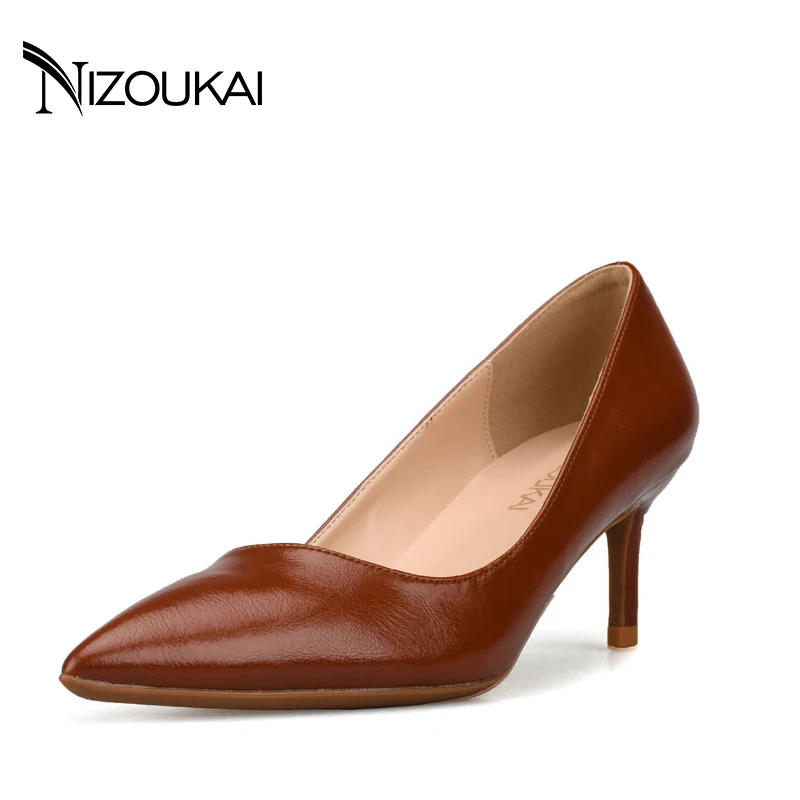 Cm Femme Taille Rouge d01 Chaussures Tacon Cuir Pompes Talons 44 Brown 35 6cm y6 D01 Zapatos Black En Haute y6 Noir Mujer 6 wFtgF