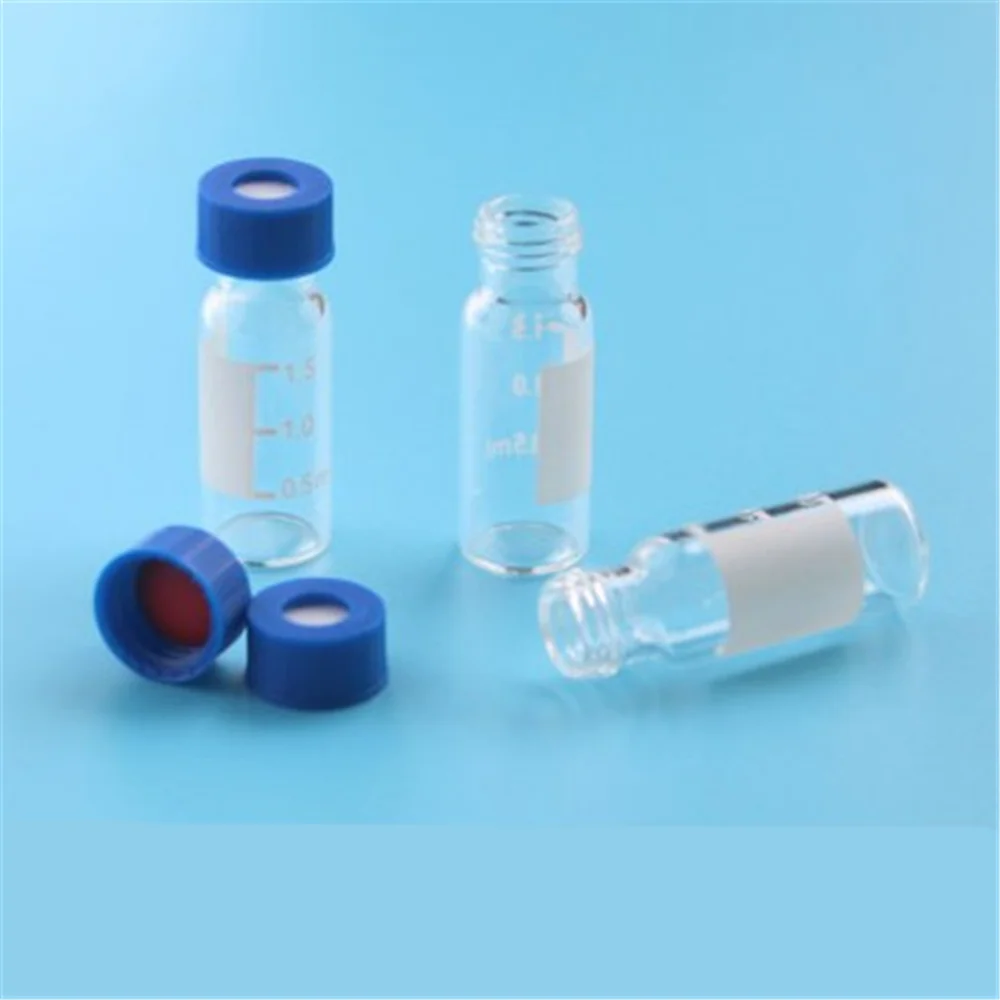 100pcs/lot Screw neck Chromatography vial for Agilent 2ml Auto sample