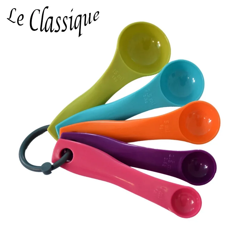 Buy colorful cute kitchen measuring tool bakery measuring tool bakeware set 5