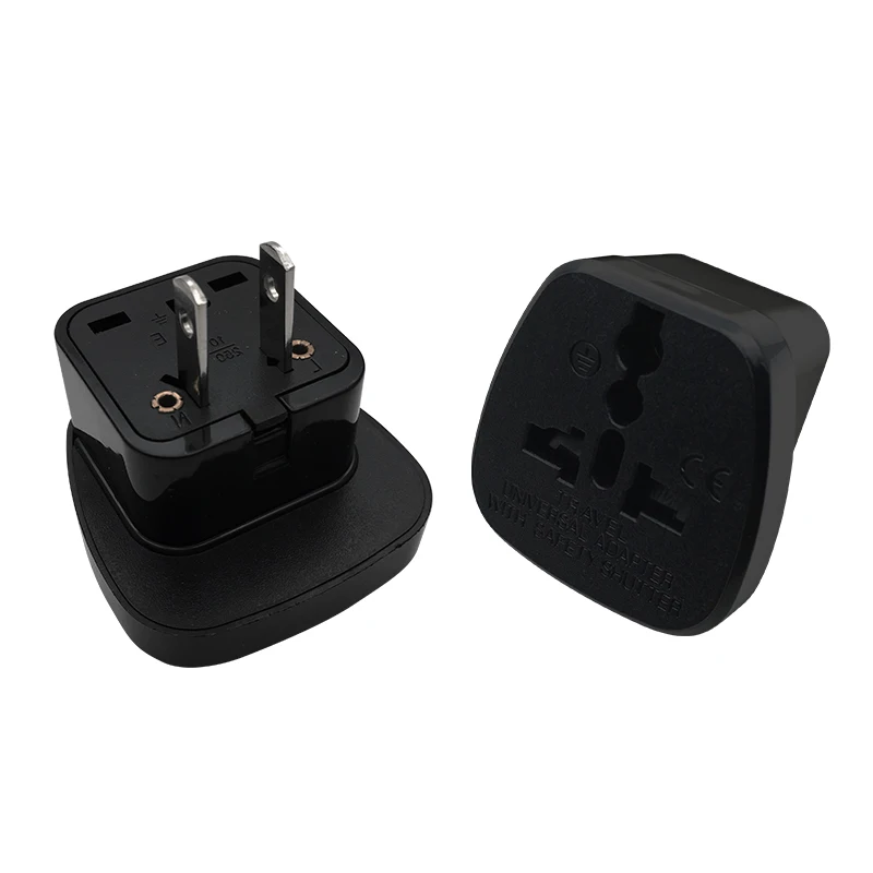 

JORINDO Universal Black White United States Canada Japan AC power adaptor AU EU UK to US travel adapter plug socket convertor