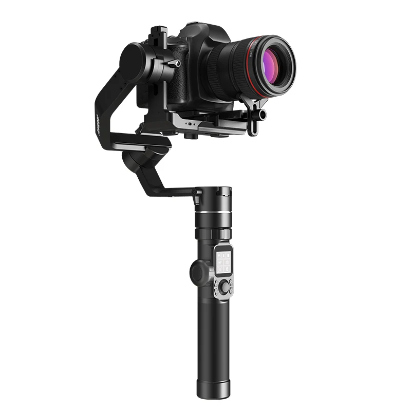 AK4000 FeiyuTech AK4000 3-осевой Камера карданный стабилизатор DSLR штатив 4 кг грузоподъемность с лампой накаливания для непрерывного изменения фокусировки Управление для Canon 5D Panasonic SONY - Цвет: AK4000
