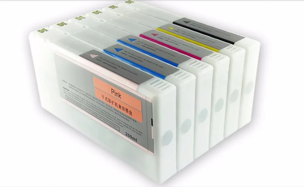 6pc new Color inkjet cartridge compatible for xerox dx100 D700 Dry color printer ink cartridge