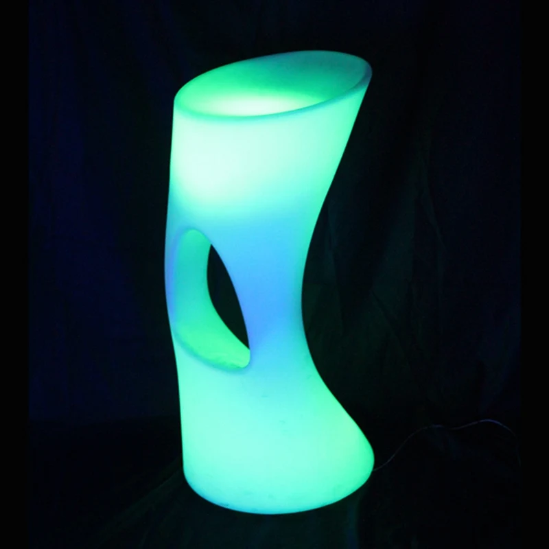 Led Bar Stool with 24 keys remote control SK-LF31 (L40*W37*H81cm) for coffee bar party wedding 2pcs/Lot