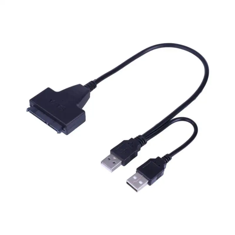 Computer Hard Driver Connection Cables 2 5 USB 2 0 to SATA Cable Serial ATA Adapter