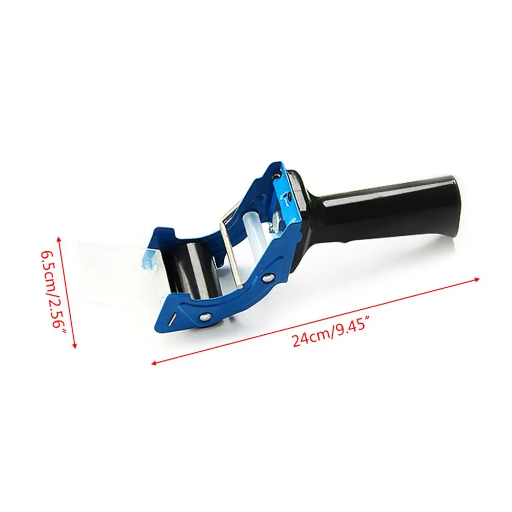 

Heavy Duty Portable Sealing Tape Gun Dispenser Packaging Machine Cutter Handheld Packer Holder Random Color