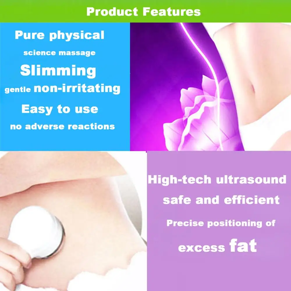  Cellulite Anti Massager Face Lift Ultrasonido Slimmer Odchudzanie Masseur Wrinkle Cavitation Machin