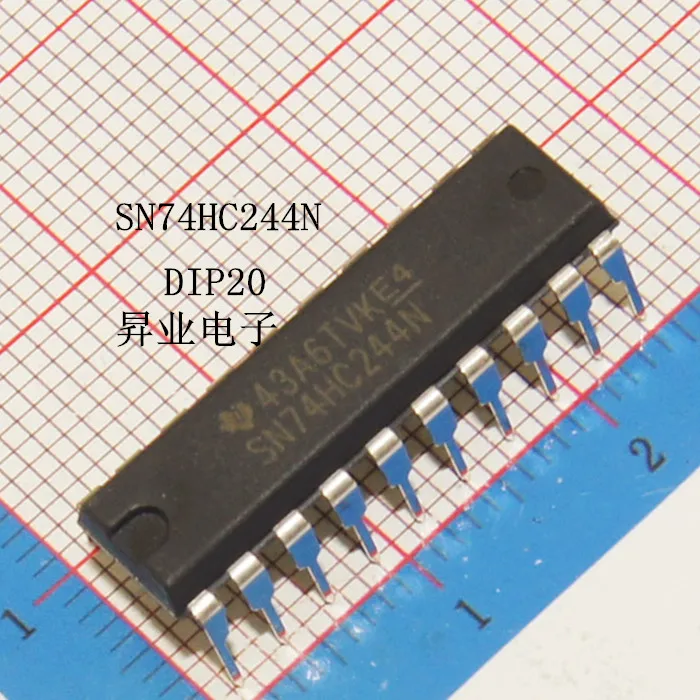 10 шт./лот SN74HC244N DIP-20 восемь с тремя состояниями буфер новый оригинальный |