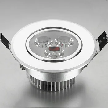 

LED Downlight 3W 5W 7W Ceiling lamp AC 220V 110V Recessed LED Wall lamp Spot light With LED Driver For Home Lighting