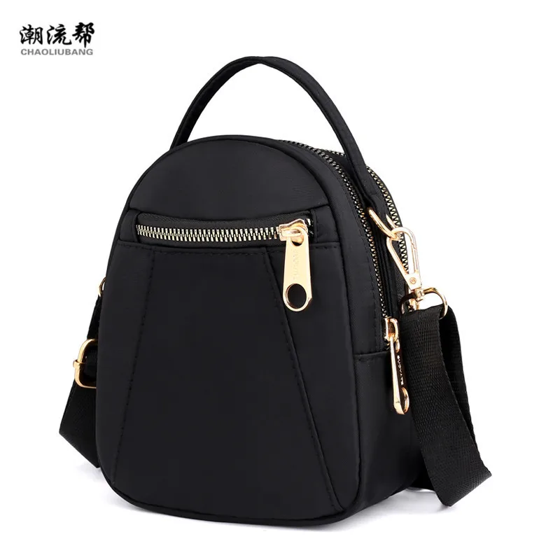 

Mini Nylon Shoulder Bag Women's Waterproof Crossbody For Women Multi-pocket Flower Print For 2018 Bolsa Feminina Bolsos Mujer