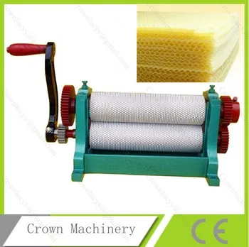 

86*310mm Manual Beeswax foundation sheet mills machine