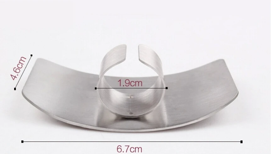 kitchen accessories cooking tools safety guard stainless steel protect finger hand not to hurt cut gadgets accesorios de cocina