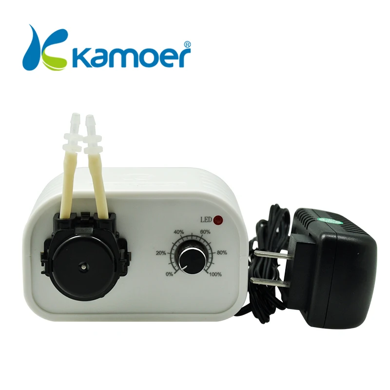Маленький Интеллектуальный шланговый Насос Kamoer NKCP 24V (4 цвета регулируемый поток