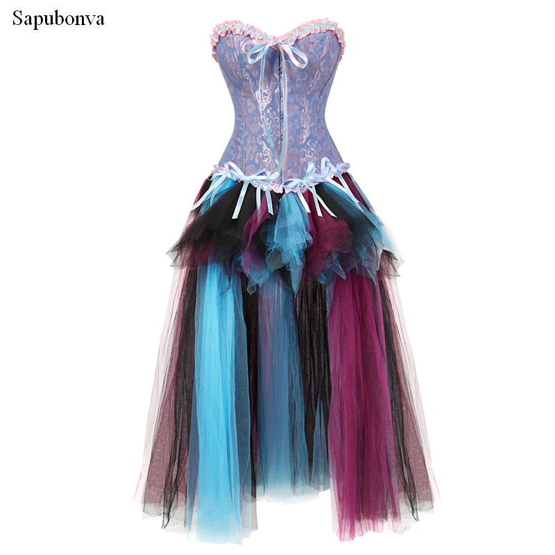 corset skirt long