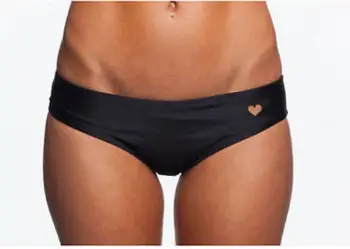 2020 New Women Brazilian Cheeky T-Back Cut Out Thong Bottom Bikini Swimwear Sexy Love Heart Cut Out Bottom G Strings Thongs 8