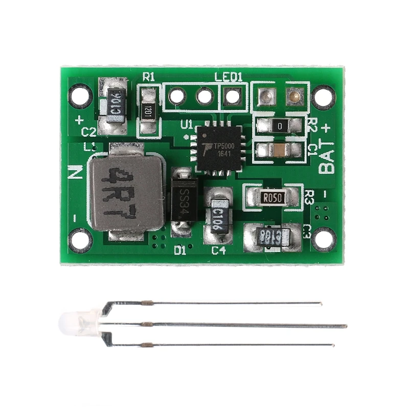 

TP5000 3.6v/4.2v 2A Charger Board 3.7v Lithium 3.2v LiFePO4 Battery Charging #Sep.07