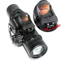 Caça Rifle Escopo Vermelho & Verde Iluminado Crosshair Sniper Gun Óptica Mira Riflescopes Eletro Ponto Vista 2.5-10x40e 15 Lunetas Riflescopes