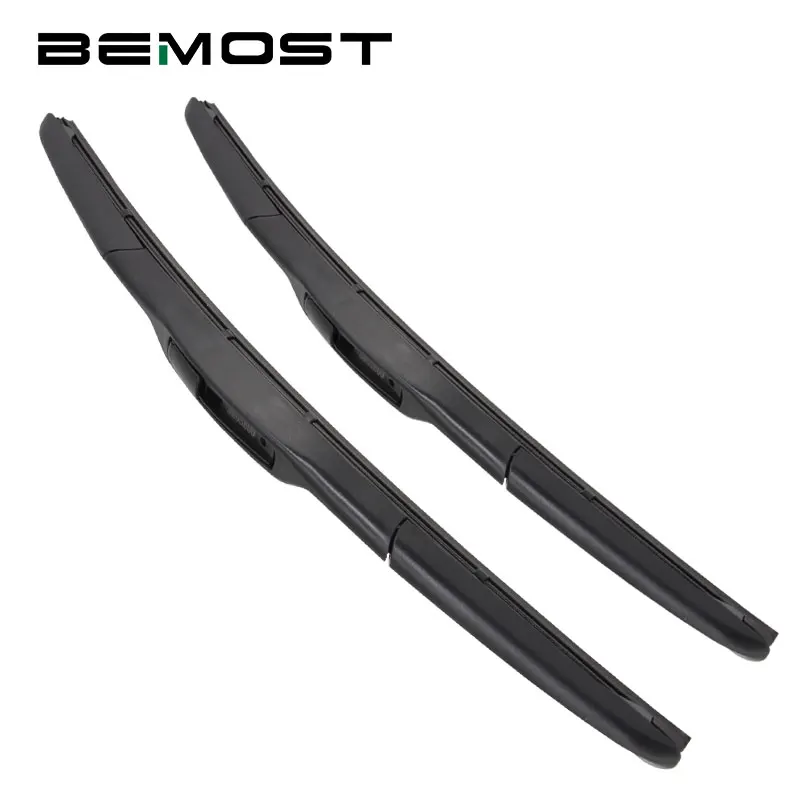BEMOST Car Front Window Windshield Wiper Blades Natural Rubber For