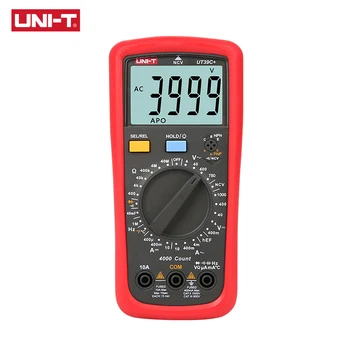 UNI-T デジタルマルチメータオートレンジテスター UT39A +/UT39C + アップグレードから UT39A/UT39C AC DC V/ A オーム/温度/周波数/HFE/NCV テスト