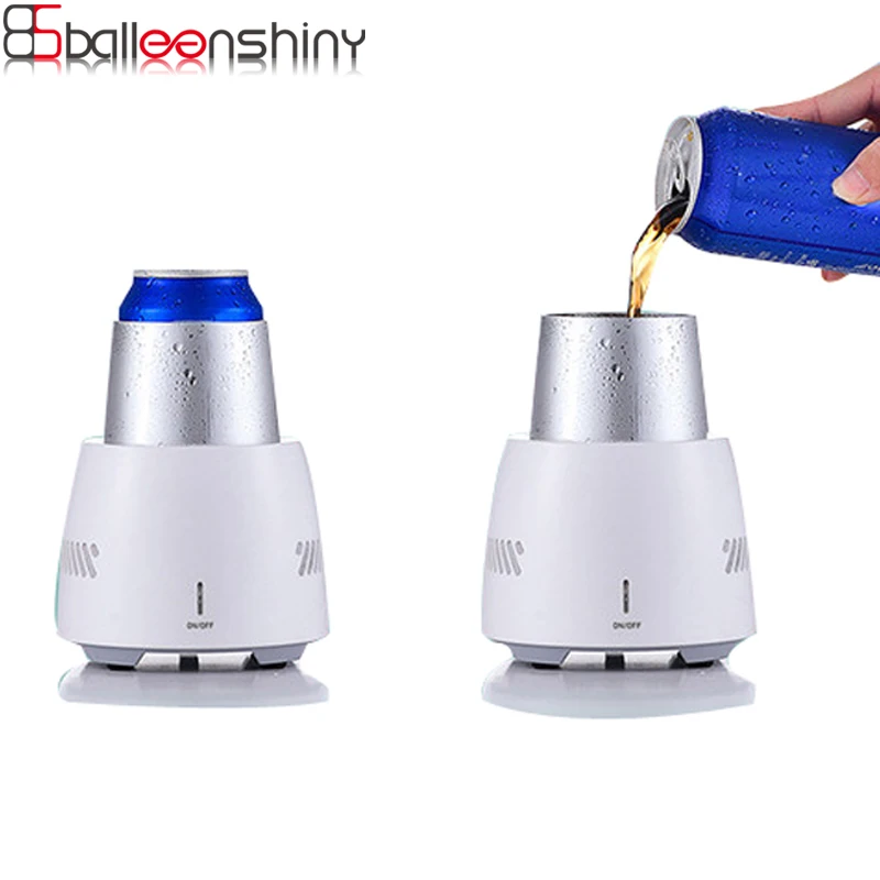

Smart Desktop Cooler Beverages Quick Cooling Cup Freezing Machine Summer Drinks Cooler Drink Instant Cooling Freezer Ice Bucket