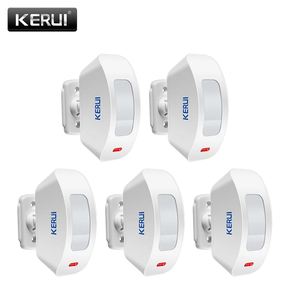 kit 2 KERUI беспроводной оконный занавес PIR датчик движения для системы домашней сигнализации 433 МГц для G19 G18 8218G M7 Alarme система - Цвет: kit 2