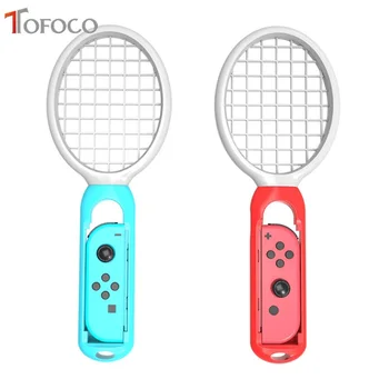 

1 Pair For Nintend Switch Joy-con ABS Tennis Racket Handle Holder for Nintendo Switch NS Tennis Game Player