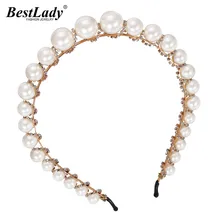 Лучшие женские трендовые повязки с искусственным жемчугом для женщин, свадебные корейские вечерние повязки для девочек, подарки для волос, аксессуары для волос