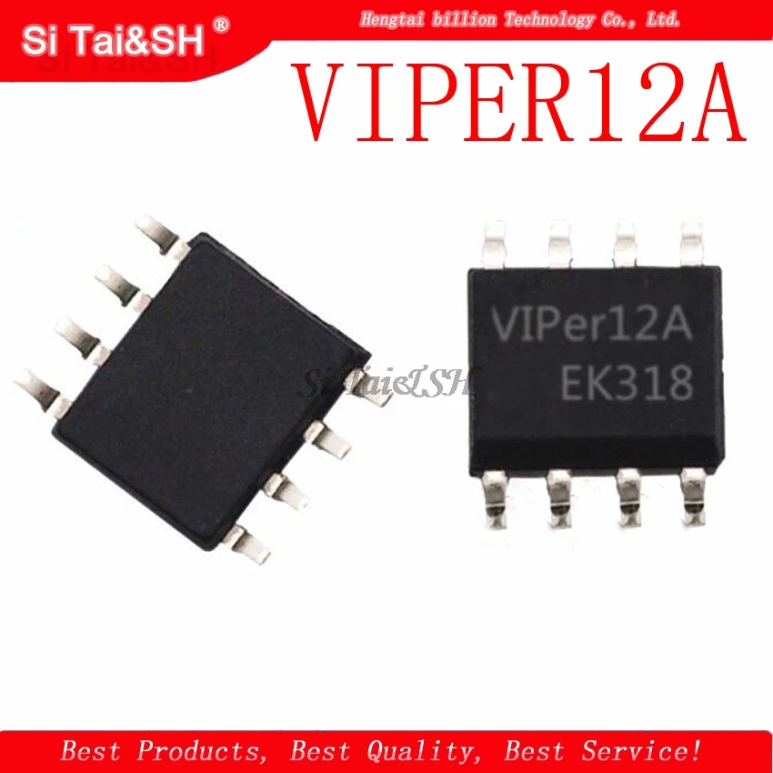 5PCS-VIPER12A-SOP8-VIPER12-SOP-12A-SOP-8-SMD-VIPER12AS-VIPER12ASTR-new ...
