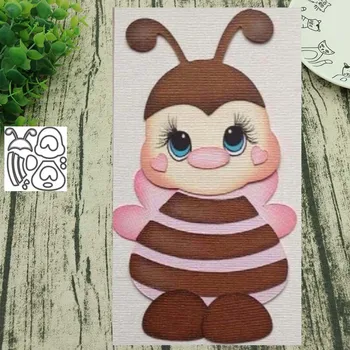 

Animal bee 2 metal cutting dies Scrapbooking album paper craft handmade card stencil art cutter