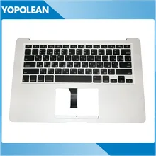 Маленькая клавиша Enter Россия Стандартный верхней крышке Palmrest+ клавиатура+ Подсветка для Macbook Air 1" A1466 2013